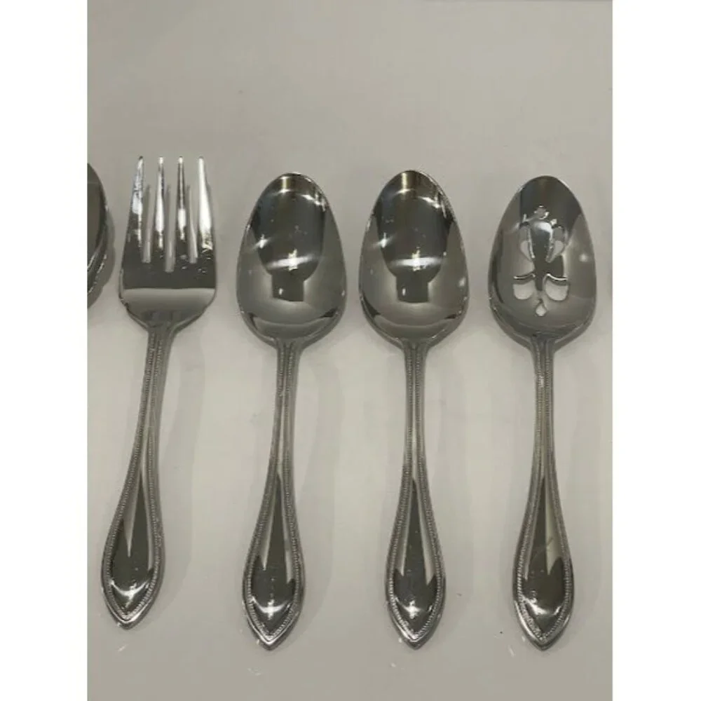 Wallace‎ 18/10 Stainless Steel Serving Utensil Set 7-Piece